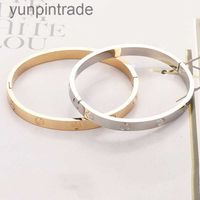 Wholesale Screw Bracelet Women Stainless Steel Gold Bangle Can Be Opened Couple Simple Jewelry Gifts for Woman Accessories Chain on Hand