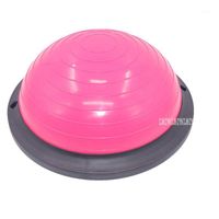 Wholesale 46cm Mini Yoga Ball Fitball Halfsphere Semisphere Trainer Device Pvc Half Fitness Blue Balls