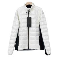 Wholesale Luxury Fashion Mens OVO Models Down Jacket Top Quality Coat Parka White Solid Color Thick Winter Jackets Men Womens Feather