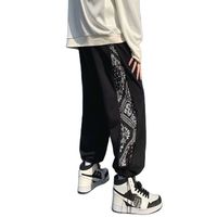 Wholesale Bandana Spring Knit Sweatpants Men Paisley Harem Pants Menswear Trousers Joggers Jogging Clothes Trends