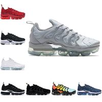 Wholesale 2021 Sale New TN Plus Mens Running Shoes Pink Sea Triple Black White Red Voltage Purple USA Lemon Lime Bumblebee Be True Trainers Sports Sneakers A7