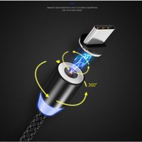 Wholesale Magnetic USB Cable Fast Charging Type C Micro Customize Universal port