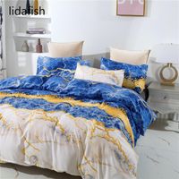 Wholesale Bedding Sets Lidafish Nordic Simple Queen Set Luxury King Duvet Cover Multicolor Marble No Bed Sheet