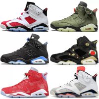 Wholesale Sales Hot Travis Scotts Jumpman Laser Fuchsia Washed Denim Men Basketball Shoes s Trainers Mens Sports Sneakers With Box Designer