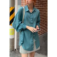 Wholesale Women s Jackets Ever True Korean Summer Long Sleeve Back Tie Open Sunscreen Shirt