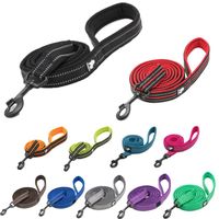 Wholesale Dog Collars Leashes Pet Leash Reflective Nylon Mesh Breathable Walking Training Small Medium Large Lead Rope cm Stainless Zinc alloy Ho