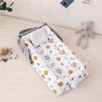 Wholesale Removable Baby Cot Nest Bed Bag Set Bebe Protect Cradle Cushion Bumper Portable Travel Crib for Newborn babynest