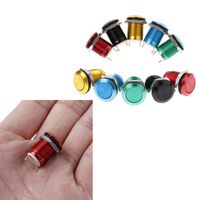 Wholesale Smart Home Control Pins NO mm Momentary Push Button Switch Colored Switches Spherical Car Modification Horn Doorbell