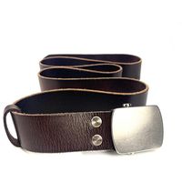 Wholesale Belts Men s Belt Pure Titanium Tactical Automatic Slide Buckle Cm Male Genuine Leather