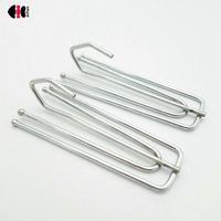 Wholesale Metal Shower Curtain Hooks Accessories Cloth For Window Sliding Glass Door Holder Ornaments CP056D Other Home Decor