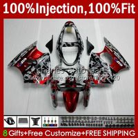 Wholesale OEM Camouflage red Body Injection Mold For KAWASAKI NINJA ZZR600 ZX ZZR CC Cowling HC ZZR CC Fit Fairing Kit