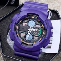 Wholesale Men s Quartz Digital Sports Watch GA Solar World Time Automatic Hand Raise Light Waterproof and Shockproof All hands can be operated