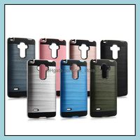 Wholesale Cases Phone Aessories Cell Phones Aessoriesfor Lg Tribute Hd Aristo K20 Plus K7 Stylo Zte Zmax Pro Z981 N9131 Metal Hybrid Armor Case