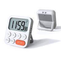 Wholesale Large Screen Kitchen Cooking Timer LED Clock Countdown electrical Digital Timers Magnetic Loud Alarm Clock