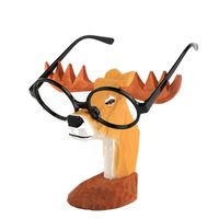 Wholesale Wooden Eyeglasses Holder Home Gifts Sunglasses Decorative Office Organizer Display Stand Animal Figurine Cartoon Necklace Carved Fashion Fra