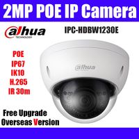 Wholesale Cameras Dahua IPC HDBW1230E MP Dome IP Camera IR30m POE H IP67 IK10 Security System Network