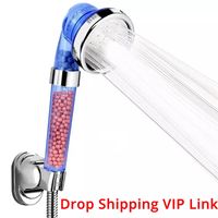 Wholesale 3 Mode Ionic Premium Chlorine Filter High Pressure Water Saving Sprayer Shower Head Shower For VIP Drop