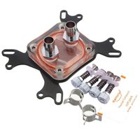 Wholesale Fans Coolings Water Cooling Computer CPU Block Head Copper Base For INTEL AMD Perfect Match The Original