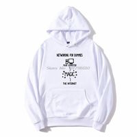 Wholesale Men s Hoodies Sweatshirts Networking For Dummies Hoodie Funny Geek Nerd It Computer Gift Programmer Men Hooded Fleece Sweatshirt Streetwea