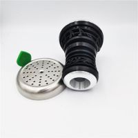 Wholesale Silicone Shisha Hookah Bowl Head with Aluminum Metal Tray kit Charcoal Holder Pipe
