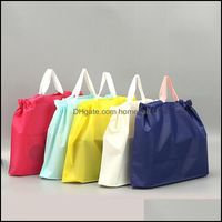 Wholesale Shop Bags Lage Aessoriesshop Bags Eva Gift Package Plastic Packaging Small Bag Boxes For Jewelry Containers Clothes Pajamas Drop D