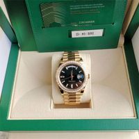 Wholesale BF Maker New Version K Rose Gold Diamond Bezel mm Dial Automatic Fashion Men s Watch Wristwatch