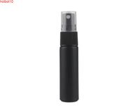 Wholesale 10Ml oz Empty Refillable Tube Perfume Bottle Atomizer Fine Mist Spray Frosted Cosmetic Container Plastic Lid for Travel SN678goods