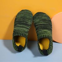Wholesale Canvas Upper And Rubber Sole Without Shoelace Non slip Toddler Shoes Baby Unisex Woven Breathable First Walkers G30 Athletic Outdoor