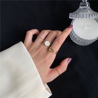 Wholesale Indifference Niche Design Set Ring Ins Highgirlsgrade Sensory Joint Fashion Simple Personality MI9