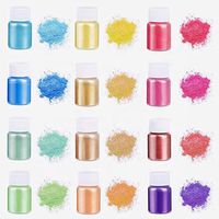 Wholesale Mica Pigment Powder Soap Candle Makeup Product DIY Fuel MSDS Safe Material Body Skin Coloured Drawing