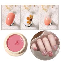 Wholesale Nail Gel ml Polish Quick Drying Long Lasting Solid Color Clear Varnish Mousse UV For Manicure