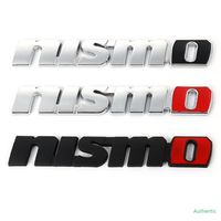 Wholesale 3D Car Sticker Badge Emblem Decal Front Hood Grille for Nissan Nismo Almera Tiida Sunny QASHQAI Skyline Juke X TRAI MARCH LIVINA