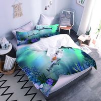Wholesale Bedding Sets Dream Undersea Dolphin Home Textiles Single Bed Double Duvet Cover Pillow Case Sheet Boy Girl Set