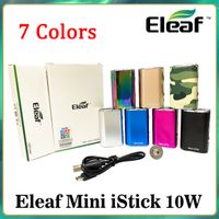 Wholesale Eleaf Mini iStick Kit mah Built in Battery w Max Output Variable Voltage Mod colors with USB Cable eGo Connector