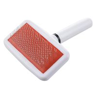 Wholesale Dog Car Seat Covers Pet Cat Shedding Grooming Pin Hair Brush Comb White
