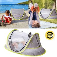portable tents canopies 2022 - Mosquito Net Infant Kid Baby Beach Tent Canopy Crib Sun Shade Shelter Anti UV Protection Outdoor Portable Travel
