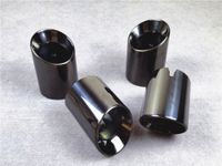 Wholesale 4 Pieces Car Styling Single Exhaust Pipes For M2 M2C M3 M4 Titanium Black Stainless Steel Car Tail Tips