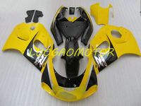 Wholesale Injecion Custom Motorcycle Fairings kit for SUZUKI GSXR600 GSXR GSXR600 GSXR750 Black Yellow Bodywork Fairing kits
