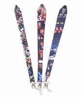 Wholesale Fashion Anime Comics Jujutsu Kaisen Keychains Handbags lanyard Car Keychain Office ID Card Pass Mobile Phone Key Ring Badge Holder Jewelry Gifts