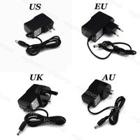 Wholesale Lighting Transformers Power Supply Adapter US EU UK AU Plug V AC DC V A Accessories For Led Strip light DHL