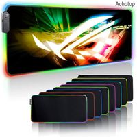 Wholesale Mouse Pads Wrist Rests RGB Pad ASUS LED Gaming Computer Mousepad Large Mause Gamer ROG For Keyboard Mice PC Desk Mat