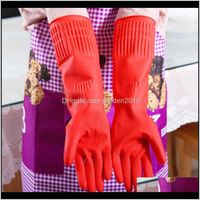 Wholesale Disposable Winter Warm Kitchen Wash Dishes Cleaning Waterproof Long Sleeve Rubber Latex Gloves Tool Xp28Q Kx9Iz
