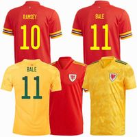 Wholesale 2021 wales Soccer Jerseys BALE home away national team football men and kids shirt