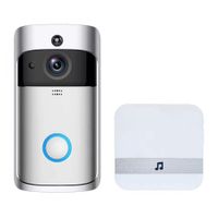 Wholesale V5 Wireless Video Doorbell WIFI Remote Intercom Detection Electronic HD Visible Monitor Night Vision