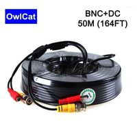 Wholesale 5M M M M M M M Optional Black BNC Video Power Siamese Cable For Analog AHD CVI CCTV Surveillance Camera DVR Kit11