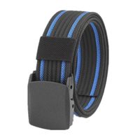 Wholesale Belts Men s Womens Plain Color Nylon Canvas Outdoor Training Belt Plastic Buckle PD002
