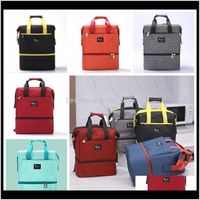 Wholesale Handbags Diaper Outdoor Mummy Totes Travel Designer Maternity Bento Large Backpack Nappy Organizer Lunch Container Thermal A5 Bcn Scho Ak08V