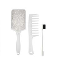 Wholesale Hair Brushes Hairdressing Massage Comb Anti static Airbag Combs Eyebrow Brush Kit Styling Care