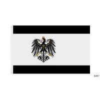 Wholesale Prussia Flags Germany German National Polyester Banner Flying x cm ft Flag All Over The World Worldwide Outdoor LLD11024