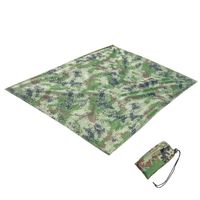 Wholesale Portable Outdoor Picnic Camping Waterproof Moisture Mat Camouflage Reusable Sand Beach Blanket Sandproof Folding Bedding Cover Tent Ground Tarp